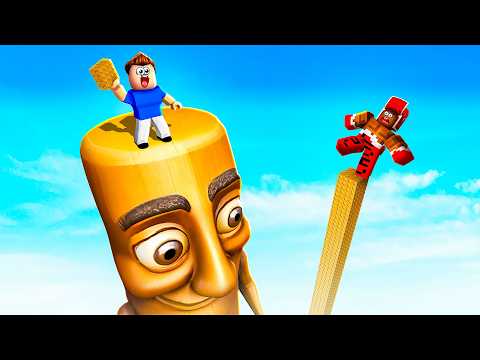 Я ПОСТРОИЛ ГИГАНТСКОГО ТУНГ ТУНГА! 😱 ROBLOX