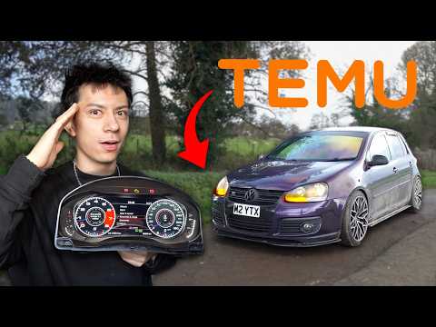 MODIFYING MY VOLKSWAGEN GOLF USING TEMU...