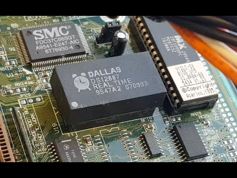 Fixing a DALLAS Realtime Clock Chip #DOScember