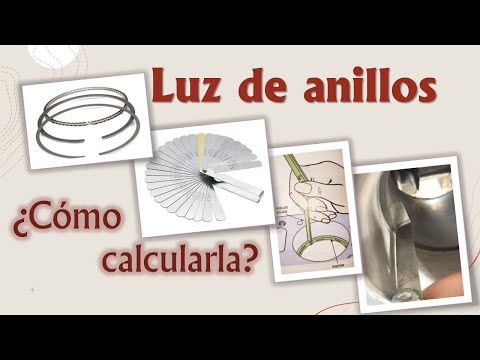 Luz de anillos, ¿Cómo calcularla?