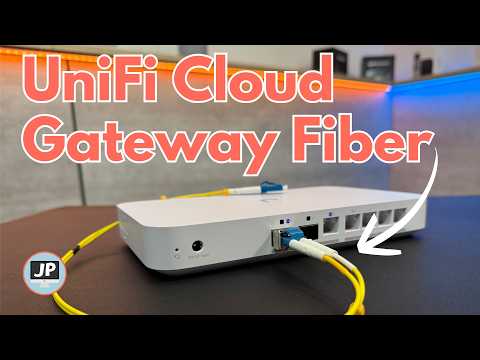 UniFi Cloud Gateway Fiber für Einsteiger | Glasfaser direkt ans UniFi Gateway anschließen!