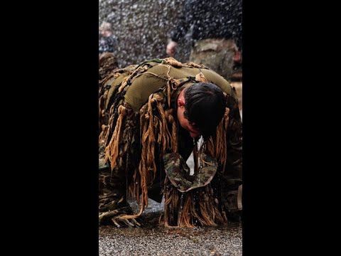 POV: Ghillie suit training #Ghillie #Viral