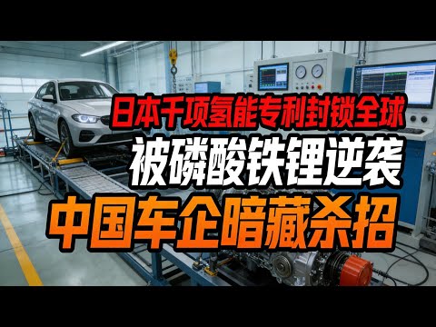 日本千項氫能專利封鎖全球!為何被磷酸鐵鋰逆襲?中國車企藏了什麼殺招?#日本氫能慘敗 #磷酸鐵鋰逆襲 #比亞迪全球第一 #新能源汽車格局 #中國科技突破 #技術壟斷失效 #全球能源戰爭 #氫能 vs 鋰