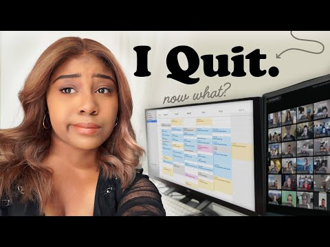 WHY I QUIT MY CORPORATE 9-5 JOB without a backup plan