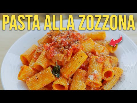 How to Make PASTA ALLA ZOZZONA - The Cousin of Carbonara who Likes Red Sauce