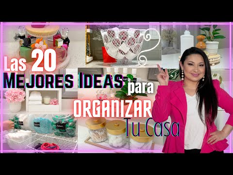 20 IDEAS para ORGANIZAR y DECORAR tu CASA / Manualidades faciles y elegantes / Dollar Tree DIY