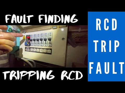 RCD Tripping - Fault Finding Exercise