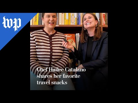 Chef Hailee Catalano shares her favorite travel snacks