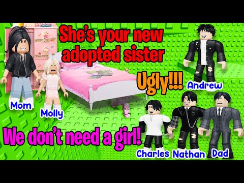 🥑 TEXT TO SPEECH 🍓 All My Brothers Hate Me Because I'm The Adopted Sister 🍑 Roblox Story