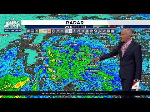 Tracking showers, talking Manatees and getting you ready for the weekend