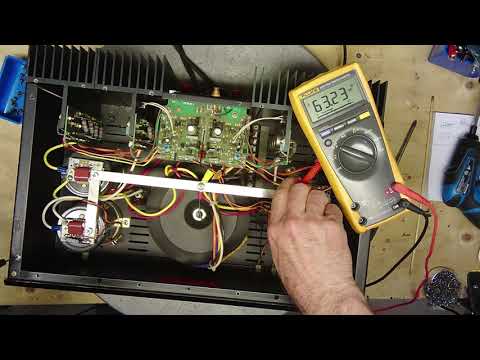 Adcom GFA-555 serviced and set the BIAS