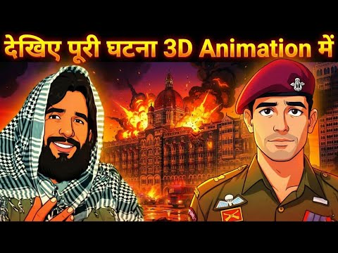 😱कौन था असली Mastermind? 26/11 Attack (3D Animation)| @Kulpreetsinghofficial  #documentary