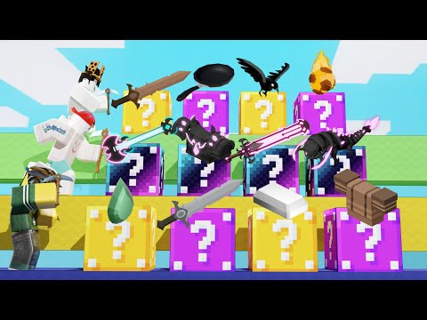 럭블레이스 아이템으로만 싸우기, 근데 전 몰래 사기쳤습니다…. (로블록스 배드워즈 강태풍)