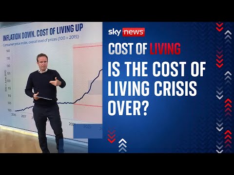 Is the cost of living crisis over? | Ed Conway analysis