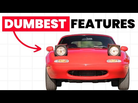 30 DUMBEST Cars Features In Automotive History