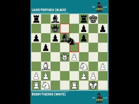 Bobby Fischer vs Lajos Portisch ◉ Santa Monica - UNITED STATES 1966 | "Fischer on Board One for USA"