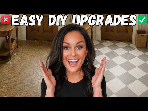 10 EASY & Affordable DIY Upgrades to Update Your Home!