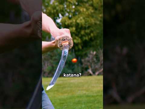 Can You Slice a Bullet with a Katana?