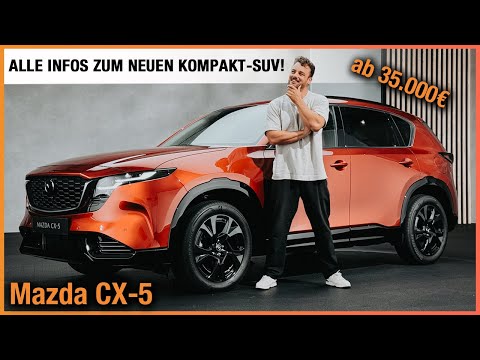 Mazda CX-5 (2026) Alle Infos zum NEUEN Kompakt-SUV ab 35.000€! Review | Test | Motoren | Preis CX5