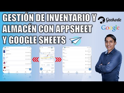 Inventory and Warehouse Management with Appsheet and Google Sheets