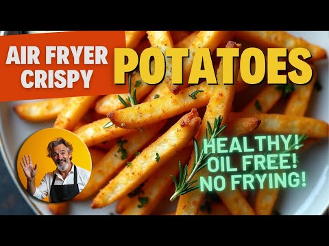 Air Fryer CRISP POTATOES? Healthy, No Oil, No Frying!