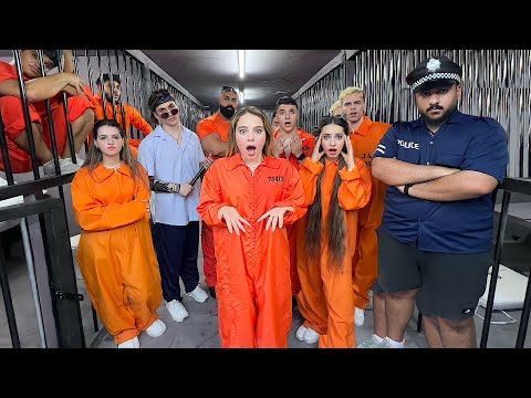 تحدي يوتيوبرز يقضون 24 ساعة في السجن