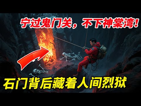 宁过鬼门关，不下神棠湾！湖北深山发现神秘天坑，坑底惊现阴阳门，背后藏着人间烈狱【户外小北哥】