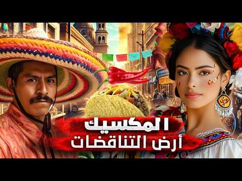 المكسيك.. تناقضات الحياة بين الخطر والأمان والفقر والغناء وتجربة الأكل المكسيكي والثقافة المحلية🇲🇽🔥