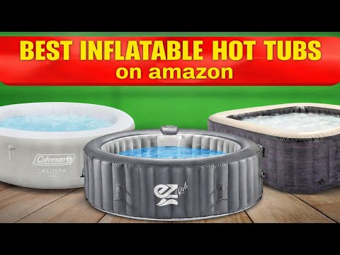 TOP 5 Best Inflatable Hot Tubs ON AMAZON
