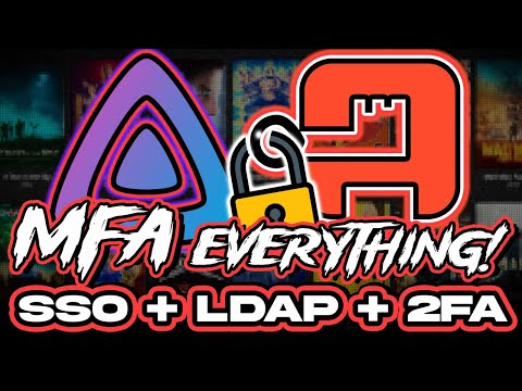 Secure Jellyfin with Authentik (SSO + LDAP + 2FA/MFA Tutorial)