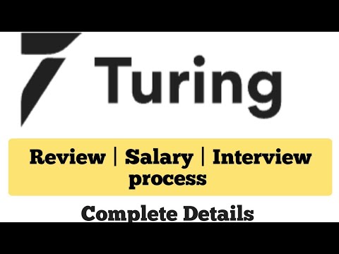 Turing.com full detail | Review, salary, interview process