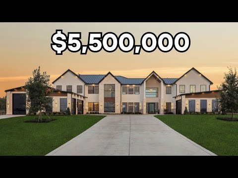 Touring a $5.5M Ultra-Modern Mansion in Bartonville, Texas | DFW Luxury Home Tour w/ Younes Mufleh