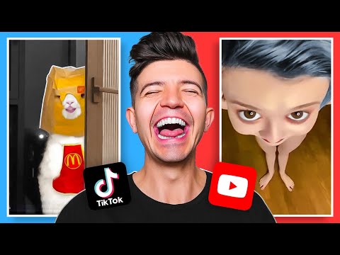 World’s *FUNNIEST* TikToks vs Shorts