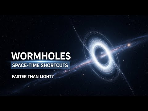 The Truth About Wormholes 🌀 Faster-Than-Light Travel? | Space & Universe History