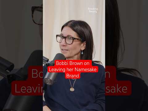Bobbi brown on what it was like to leave her namesake brand #makeup #mua #interview #podcastclips