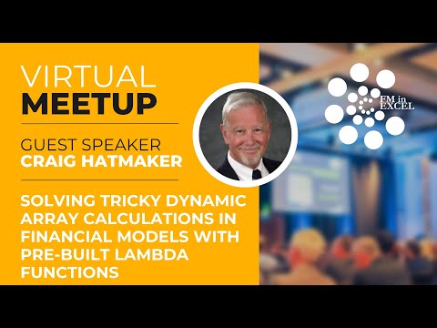 Solving tricky dynamic array calculations in financial models with pre-built LAMBDA functions