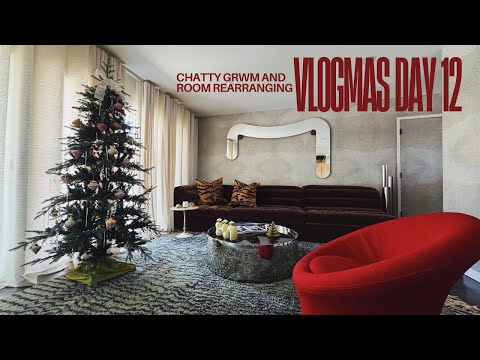 THAT URGE TO CHANGE YOUR FURNITURE AROUND FOR NO REASON! | VLOGMAS Day 12