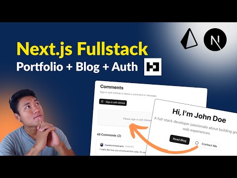 Build a Fullstack Portfolio App with Next.js 16, Prisma 7, Better Auth, PostgreSQL & ShadCN UI