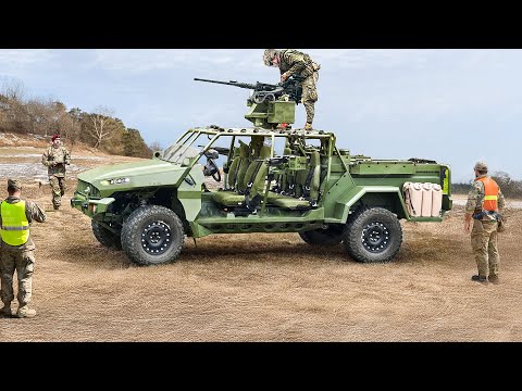 US Army Testing Its New Tactical Off-Road Vehicle