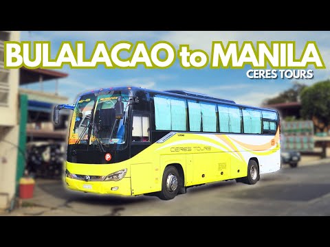 Paluwas ng Manila mula Bulalacao, Oriental Mindoro via Calapan | Ceres Bus