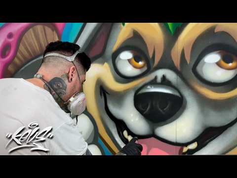 I Spray Painted a Hair Salon