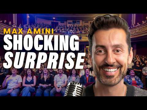 🎤 SHOCKING FAN SURPRISE | Max Amini | STAND-UP COMEDY