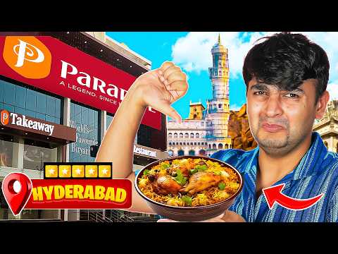 Trying Every HYDERABAD BEST RATED Restaurant BIRYANI