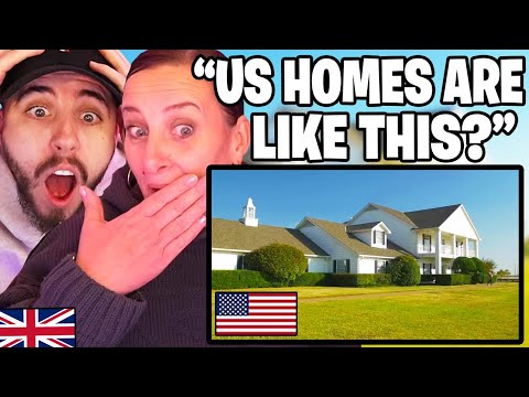 British Mum Reacts to BRITISH vs AMERICAN Homes