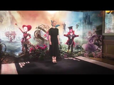 Mia Wasikowska for Alice in Madrid