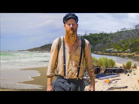 4 Days ALONE - No Food, Water, or Shelter as a Shipwreck SURVIVOR from 100 years ago