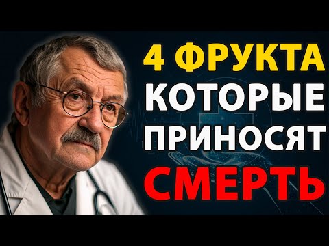 4 ОПАСНЫХ фрукта после 60 лет и 4 полезных для здоровья в пожилом возрасте