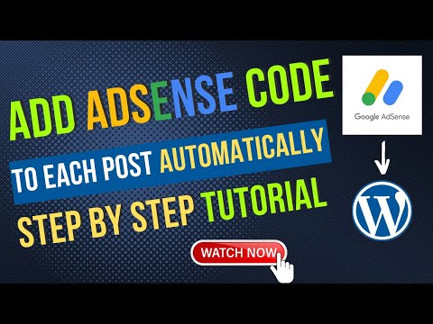How to Add AdSense Code to WordPress Website 2025 | Insert AdSense Code in Every Post
