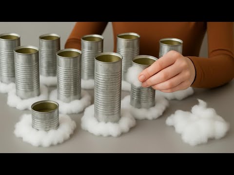 HOW BEAUTIFUL! DON'T THROW AWAY EMPTY CANS! INCREDIBLE DIY CHRISTMAS GIFT IDEAS.