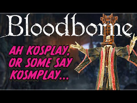 Can You Beat Bloodborne As A SPELL SPAMMING CAGE HEAD?!